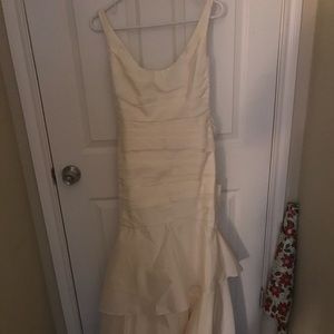David’s bridal wedding gown. Size 6 never altered